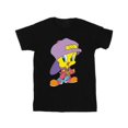 thumbnail image 1 of Looney Tunes Womens Tweety Pie Hip Hop Cotton Boyfriend T-Shirt, 1 of 3