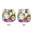 thumbnail image 4 of Disketp Colorful Easter Eggs Print Women's Shorts Workout Shorts for Athletic Gym Running Shorts with Phone Pockets Large, 4 of 8
