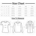 thumbnail image 2 of XIAONU Womens Letter Print Tee Short Sleeve Crewneck Pullover T-Shirt Breathable Minimalist Family T-Shirts, 2 of 2