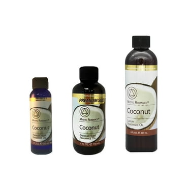 Mystic Romance Premium Home Fragrance Oil Scent COCONUT SET 8FL  4FL 2FL.OZ 427 ML