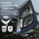 thumbnail image 5 of Funda ESR para iPhone 15 Pro con soporte, MagSafe, transparente, azul oscuro, 5 of 9