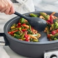 thumbnail image 3 of GreenPan Elite 5.5QT Electric Oval Skillet, Toxin-Free Ceramic Nonstick, Graphite, 3 of 8