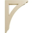 thumbnail image 3 of Ekena Millwork 1 3/4"W x 8 1/2"D x 12"H Large Thorton Wood Bracket, Rubberwood (6-Pack), 3 of 5