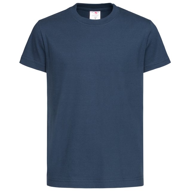 Stedman - Camiseta clásica para niños y niñas (Azul Medianoche)