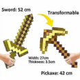 thumbnail image 2 of 2025 2 in1 Pickaxe and Sword Toy, 2 of 5
