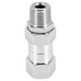 thumbnail image 2 of Pressure Washer Swivel, 3/8 Inch NPT Male Thread Fitting, 4500 PSI, for Pressure Washer (Stainless Steel),1 x 3/8 Inch NPT Male Thread Fitting,silver, 2 of 10