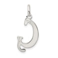thumbnail image 4 of 925 Sterling Silver Dainty Letter G Initial Name Monogram Necklace Charm Pendant, 4 of 8