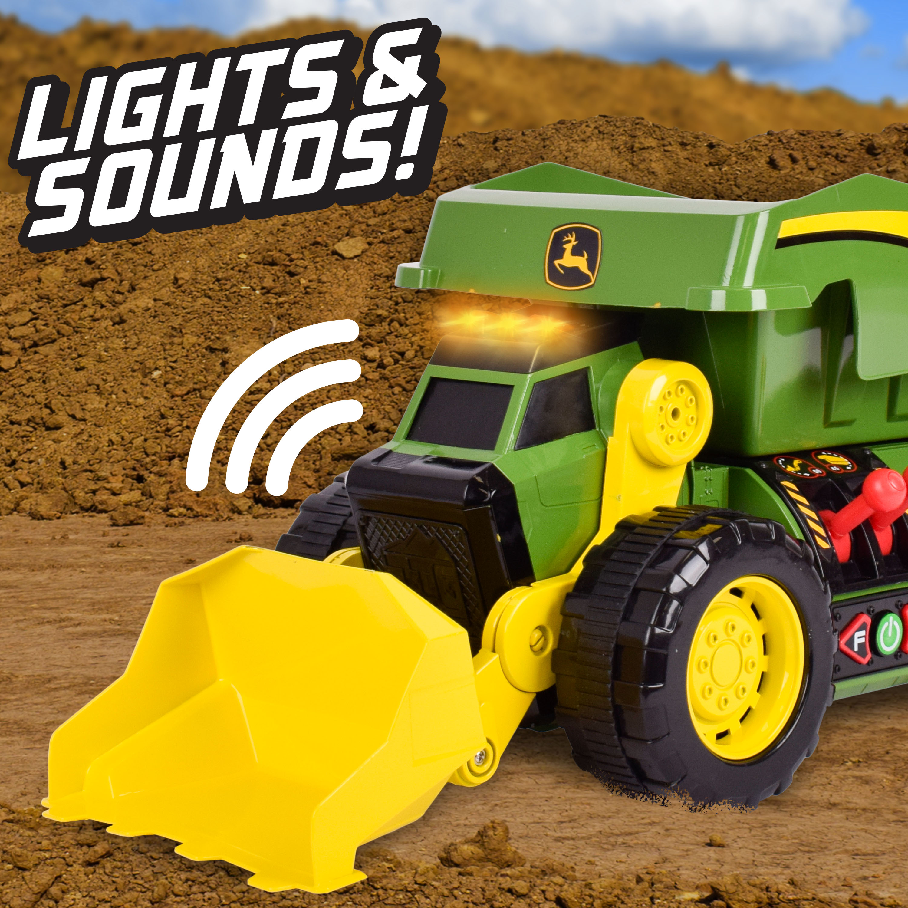 John Deere 2-N-1 Dig Rig 18-Inch Truck photo 2