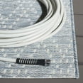 thumbnail image 3 of SAFAVIEH Sunset Jenelle Geometric Indoor/Outdoor Area Rug, Blue/Grey, 4' x 6', 3 of 11