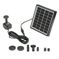 Solar Fountain Pump Energy Saving High Efficiency Black Solar Fountain