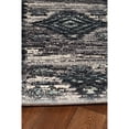 thumbnail image 5 of Contemporary Home Living 2' x 3' Rectangular Geometric Diamond Area Throw Rug - Gray and Charcoal, 5 of 7
