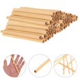 thumbnail image 3 of 50Pcs Mason Bee Tubes Reed Bee Tubes Replacement Natural Reed Bee Tubes Bees Nesting Tubes, 3 of 4