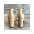 thumbnail image 2 of INC Womens Beige Ankle Strap Quilted Lexini Round Toe Block Heel Buckle Heeled Sandal 9.5 M, 2 of 3