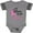 Football Heather and Smoke, variant on Inktastic My Mom is My Hero Breast Cancer Awareness Boys or Girls Baby Bodysuit