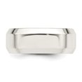 thumbnail image 4 of Auriga 925 Sterling Silver 8mm Wedding Band Ring Size- 10.5 for Women, 4 of 6