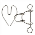 thumbnail image 2 of 6X Heartbreak Wire Brain Teaser Metal Puzzle, 2 of 5
