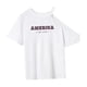 thumbnail image 4 of Camiseta para mujer verano simple ligero cuello redondo camiseta para ir de compras viajar SG, 4 of 7