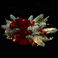 thumbnail image 4 of Corona brillante colgante luminoso corona de navidad, 4 of 7