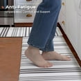thumbnail image 3 of Farmhouse Stripe Anti-Fatigue Kitchen Mat Set of 2, Cushioned Foam Kitchen Mats for Floor, Waterproof Non Slip Comfort Mat, Modern Kitchen Rug for Kitchen Decor, Sink, Laundry, Office, 3 of 6