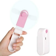 Handheld Fan Rechargeable USB Personal Mini Fan 1200mAh Battery Powered Fan Foldable Travel Fan Electric Fan for Hiking, Camping, Travel, Visiting, Outdoor, Indoor,