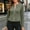Army Green, variant on Suede Jacket for Women Crew Neck Long Sleeve Solid Color Slim Fit Softshell Jacket Comfortable Lightweight Fashion Coats Outdoor Photography Dressy Casual S Beige