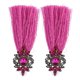 thumbnail image 3 of Pendientes Bohemios Prácticos Y Ligeros Fiables Con Borlas Colgantes Para El Ocio Diario Para Amigos ANGGREK Arte y Manualidades, 3 of 8