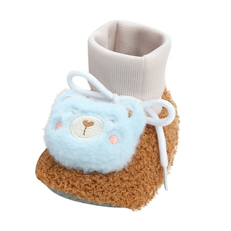 

Youmylove Baby Toddler Shoes Warm Booties Shoes Fashion Printing Non-Slip Breathable Boots Baby Footwear