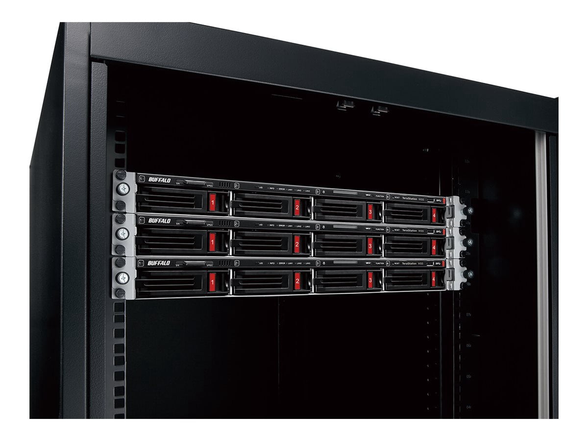 BUFFALO TeraStation WS5420RN 4-Bay Windows Server IoT 2025 Rackmount NAS 16TB (4x4TB) HDD Included TAA Compliant - Intel Atom C3338 Dual-core (2 Core) 1.50 GHz - 4 x HDD Supported - 48 TB Supported...