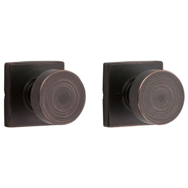 Kwikset Juno Interior Passage Door Knob, Handle For Closet and Hallway Kwikset Juno Interior Passage Door Knob, Handle For Closet and Hallway