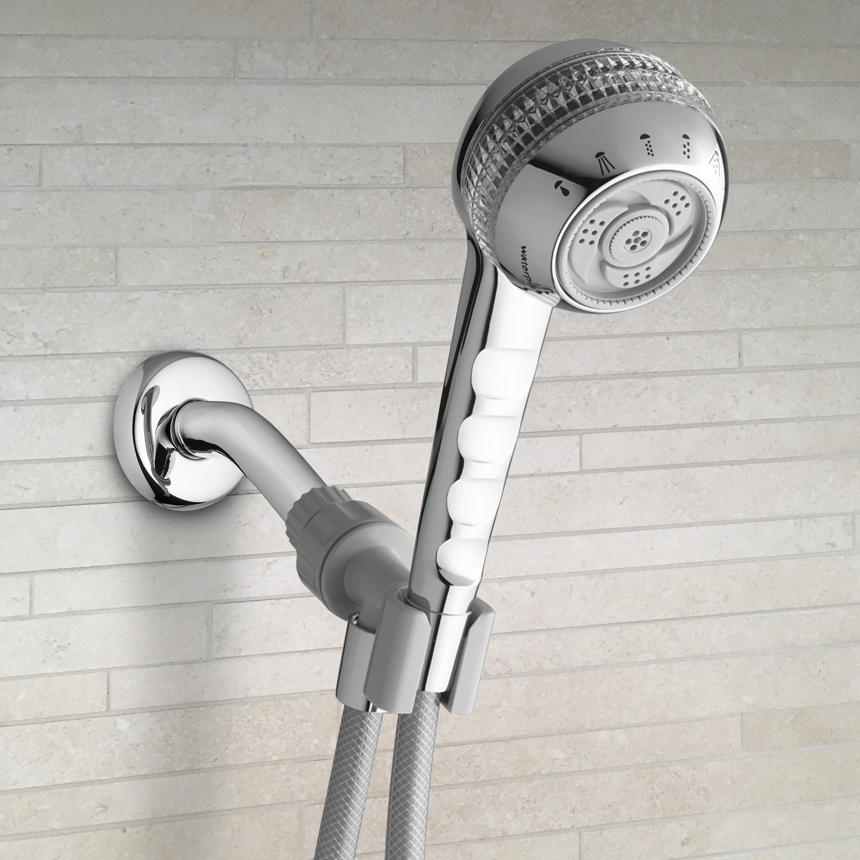 Waterpik 6 Mode Powerspray Original Shower Massage Hand Held Waterpik 6 Mode Powerspray Original Shower Massage Hand Held Head Chrome Sm 653cg Com