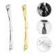 thumbnail image 3 of 2Pcs Simple Copper Cardigan Clips Chic Collar Clip Brooch Clothes Accessory, 3 of 4