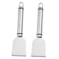 thumbnail image 6 of HOMEMAXS Stainless Steel Metal Scraper for Fireplace and Kitchen Cleaning Tasks with Ergonomic Handle, Silver, 2pcs, 6 of 8