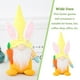thumbnail image 4 of Toystoory Decoraciones de Pascua, muñecas de conejito de peluche, diseño de escena de adorno de fiesta de primavera, adorno de ambiente DIY, muñeco de Kits de decoración para fiestas Amarillo Toystoory HA061965-03B, 4 of 6