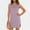 Pink, variant on BRGZLK Women Mini Dresses Summer Daily Casual Trendy Striped Sleeveless Round Neck Pullover Side Slit Sundress Loose Fit Tank Beach Dress Hot Pink XXL