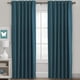 thumbnail image 1 of Cortinas opacas con aislamiento térmico para ventanas, paneles de tratamiento para oscurecer la habitación, cortinas opacas para sala de estar, lengüeta trasera/bolsillo para barra, cortinas para dormitorio, 52 x 84 pulgadas, verde salvia claro, 2 panelesAqua52" W x 54" L, 1 of 5