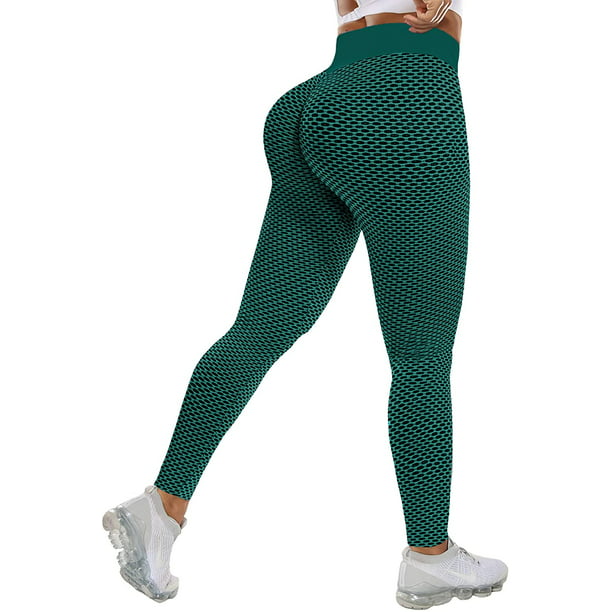 VASLANDA Women's High Waist Yoga Pants Tummy Control Slimming Booty  Leggings Workout Running Butt Lift Tights - Walmart.com