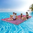 thumbnail image 3 of HALLOLURE 12.8*5FT/8.5*6FT Floating Water Pad Mat for Pool, Beach, Ocean, Lake, 3 Layer Floating Foam Fun Mat for Water Recreation and Relaxing,  Indoor carpet, 3 of 11