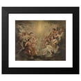 thumbnail image 2 of Peter Paul Rubens 24x20 Black Modern Framed Museum Art Print Titled - Music Making Angels (circa 1626-1627), 2 of 5