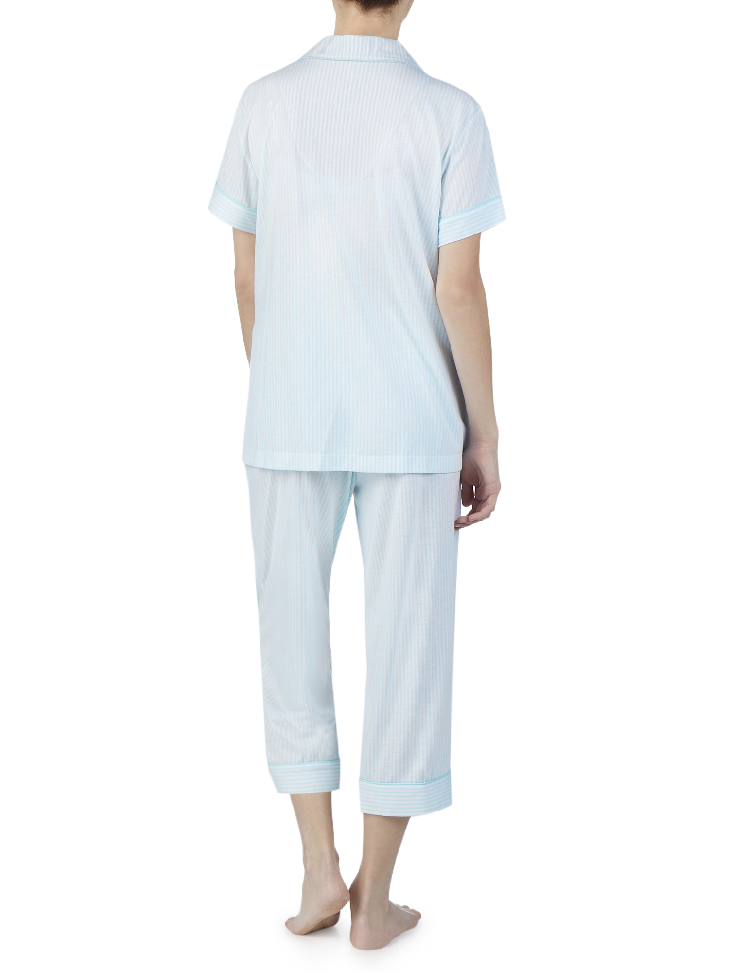 Secret Treasures Women's and Women's Plus Traditional Short Sleeve 2-Piece Notch Collar Pajama Set - image 4 of 4