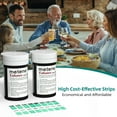 thumbnail image 2 of LPOW Blood Sugar Test Strips - 100 Count, Use with LPOW Blood Glucose Monitor Only, 2 of 5