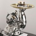 thumbnail image 4 of Estatua de perro, adorno de almacenamiento, escultura de perro, mesa, figura de animal multifuncional Bandeja, 4 of 9