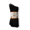 thumbnail image 6 of Men's Athletic Socks, Moisture-Wicking Cushioned Crew Sports Socks 6 Pack, 6 of 6