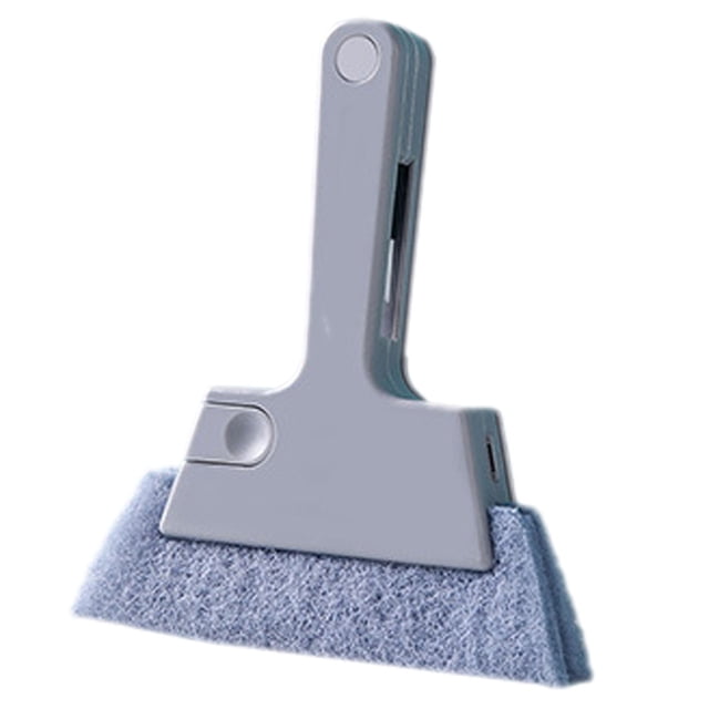 MOPOOR Window Track Window Groove Cleaning Brush Tools,Hand-held Window Track Cleaner Brushes Tools Set, Sliding Door Track Cleaner, Sill, Tile Lines, Shutter, Car Vents, Keyboard,Small Spaces Clean