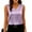 Purple, variant on Womens Solid Blouses Silk Satin Tank Tops V Neck Casual Camisoles Sleeveless Business Work Blouse Dressy Spring Summer Comfy Shirts