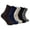 Ribbed(Black,Navy,Ivory,Gray,Coffee), variant on 5 Pairs Men Premium Argyle Mid-Calf Crew Dress Socks Multi Colors Size 10-13