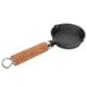 thumbnail image 4 of Sartén de hierro fundido de 10 cm con mango de madera, mini sartén para huevos, sartén para panqueques de fondo plano, utensilios de cocina, 4 of 14