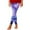 10-Blue, variant on Girls Leggings Starry Sky Printed Pants Full Ankle Length Slim Fit Medium Thick Tights Pants