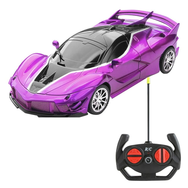 NAOJIE Voiture de Course Télécommandée Sans Fil à Grande Vitesse pour Dérive et 2,4 GHz, Adaptable à Divers Terrains - Violet, Course Télécommandée, Voitures Télécommandées, Jouets pour Garçons 6-8 Ans