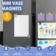 thumbnail image 2 of HLONK 5 Pcs Mini Vase Magnets Creative Ceramic Fridge Magnets Decorative Refrigerator Magnets Cute and Exquisite Miniature Vase Magnets for Home Kitchen Office, 2 of 10