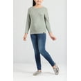 thumbnail image 2 of Junior Girl's Sweater Olive, 2 of 5